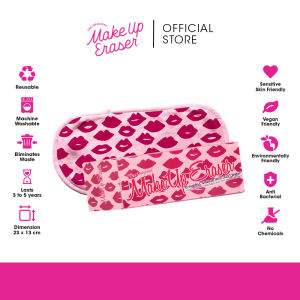 MakeUp Eraser Morning Kisses Makeup Remover - Erase all makeup with JUST WATER (even waterproof)