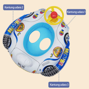 V.TOP Bisa Cincin Renang Gaya Mobil Swimming Baby Inflatable Swim Float Seat Boat Pool Swim Ring Inovatif untuk Balita 1-6 Tahun