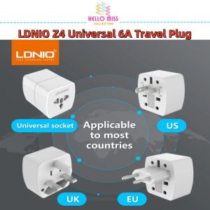 LDNIO Z4 Universal 6A Travel Adaptor Plug
