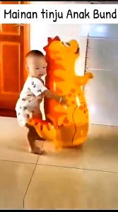 Boxing Dino 90cm Mainan Anak Mainan Boxing Dino Tinju Air Dino Tiup Tiang Tinju Berisi Air Dinosaurus anak melampiaskan olahraga tinju kartun tiup