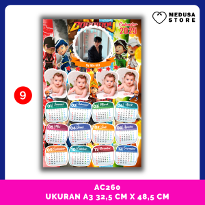 Kalender 2025 Aesthetic Lengkap Bisa Ganti Custom Foto