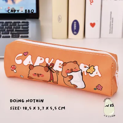 Kotak Pensil Capybara l Tempat Pensil l Pencil Case l Kotak Pensil Aesthetic lPensil Case l Kapibara