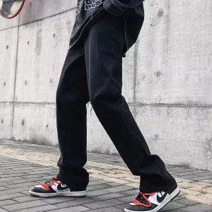 [BISA COD]celana jeans pria baggy jeans pria straight jeans celana korean style pria fashion celana panjang celana jeans pria jumbo celana jins pria korean style jeans celana kulot priaPacarjeans pria longgar straight pants
