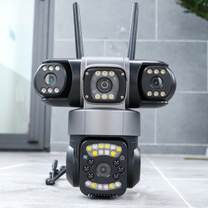 Camera Yoosee 3 mắt kép độc lập - bản pro nâng cấp - tích hợp đèn trợ sáng - bảo hành 1 năm