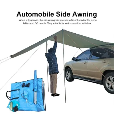 TERBARU Paket Tenda Awning Mobil Campervan Camping Outdoor - Paket Awning Car Tenda Samping Canopy Mobil Camping Campervan Overlander