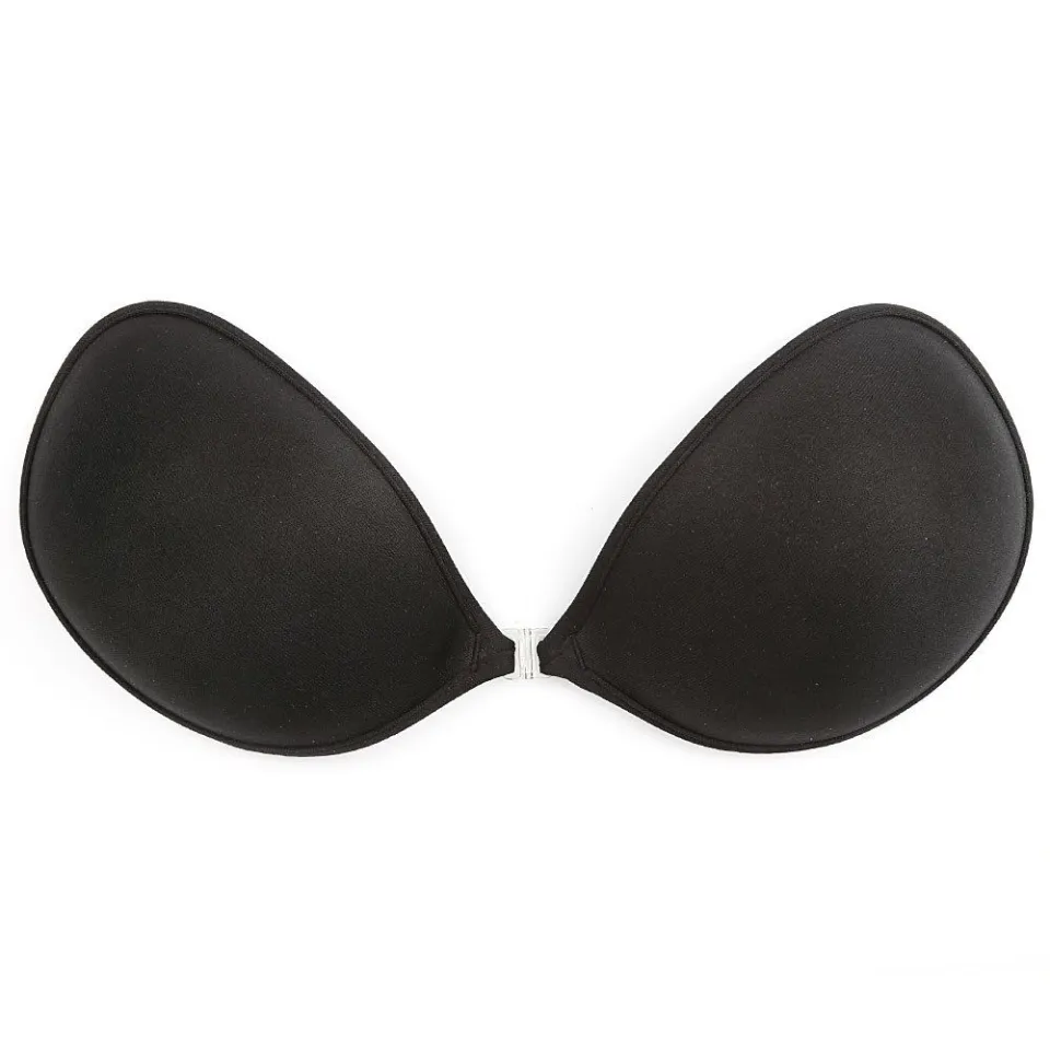 Buy Hot! Sexy Women Silicone Push Up Bra Self-Adhesive Sticky Stress Bras  Cup A-D (XL, Black) Online at desertcartTunisia