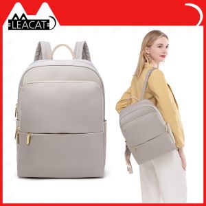 Leacat women backpack oxford cloth waterproof Shockproof Fashion Office Lady Bag 13 14 inch laptop backpack