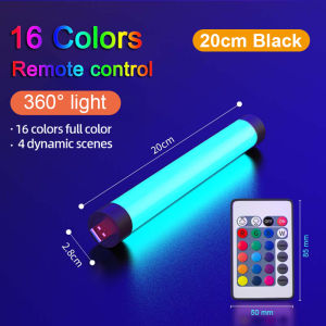 Portable LED Fill Light RGB Lamp Colorful Atmosphere Night Lights Photography Lighting Stick USB Powered Selfie Lamp