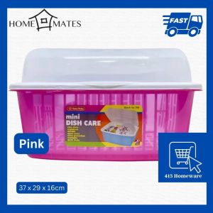 Mini Dish Drainer Care With Cover Pingganan Lagayan ng Plato Hugasin Baso Tuluan - Empire Home Mate #168