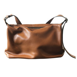 BeeGreen Women Soft Genuine Leather Shoulder Bag Minimalist Commuter Bag Large Capacity Crossbody Bag Daily Casual Sling Bag
