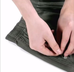 กางเกงขาสั้นลำลองผ้าcotton กางเกงขาสั้นมีกระเป๋าข้างกางเกงเอวยืดขาสั้นสีพื้นกางเกงขาสั้นแฟชั่นกางเกงขาส่วนไซส์ใหญ่(M-5XL)