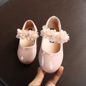 Sepatu Flatshoes Anak Bunga/Sepatu Pesta anak Perempuan/Sepatu Anak IMPORT/SPG2 LYME