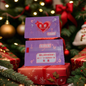 ถุงตาบอดคริสต์มาสในสต็อก ถุงเปล่า ของเล่นอาหารจิ๋ว ถุงตาบอดนำโชค ถุงบรรจุภัณฑ์ของเล่น DIY ขนาดเล็ก