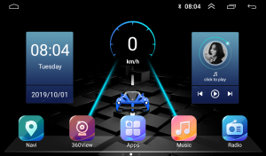 SKAORZN car 360 camera set 4 AHD 1080p 25fps night vision camera only for the android headunit which has 360systerm and 360app
