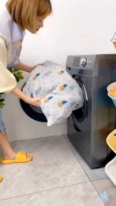 Beg Dobi 七彩小树洗衣护洗袋 Colorful Tree Laundry Bag 细密网袋内衣衣物机洗清洁防缠绕防变形拉链洗衣袋 Mesh Washing Bag Clothes Care