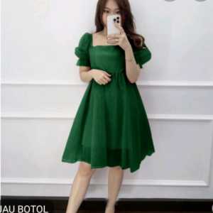 TK MIDI dress puffy ORNELA dress pesta