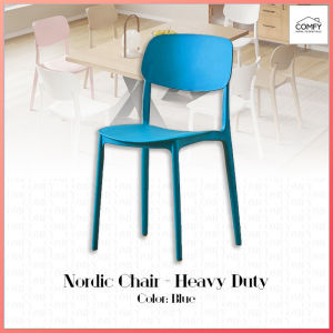 Sturdy Home Nordic Chair Backrest Stackable Thickened Plastic Stool Modern Cafe Restaurant Chairs