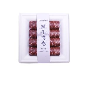 OUTOPEN Eco-Friendly Pet Memorial Paper Food Rolls Realistic Handmade Funeral Ritual Food Set Bereavement Keepsake Simulation Food Pet Loss Grief Tribute Offering For Dogs Cats