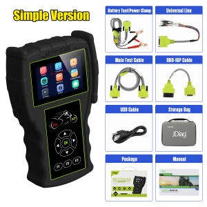 ✅จัดส่งจากประเทศไทย+รับประกัน2ปี✅ | MRCARTOOL JDiag M100 Pro เครื่องสแกนรถจักรยานยนต์ D87 D88 CO รอบเดินเบาปรับความเร็ว ABS ทดสอบ TPS การวินิจฉัย EFI เครื่องมือวินิจฉัยรถจักรยานยนต์