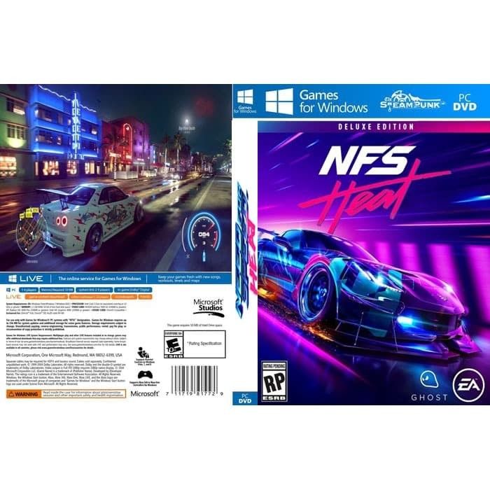 Game PC Laptop Need for Speed Heat | NFS Heat Deluxe Edition | Lazada ...