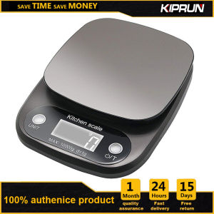 KIPRUN Kitchen Scale Digital Food Scale 10kg High Precision Electronic Scale 1g Precise Graduation LCD Display,Waterproof Jewelry Food Baking Scale