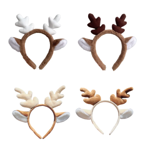 ผมเขากวางเพิ่มความสบายหมวกปรับเปลี่ยนสารสำหรับเครื่องแต่งกายปาร์ตี้วันเกิดฮาโลวีน