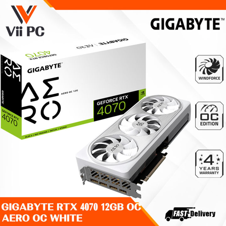 GIGABYTE NVIDIA GeForce RTX4070 RTX 4070 AERO OC 12GB GDDR6X