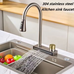 Kitchen sink faucet pull-out stainless steel faucet hot and cold water faucet,pull out faucet tap