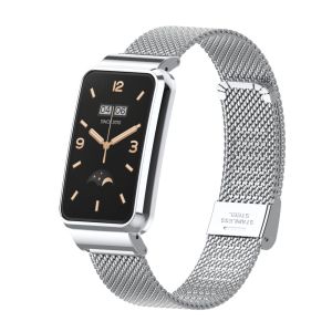 SinHGeY Metal Strap for Xiaomi Mi Band 7 Pro Strap Metal Stainless steel Bracelet Buckle 7Pro Replacement Wristband