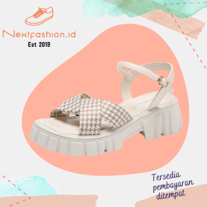 Sepatu Sandal Wedges Wanita Premium S-13 nextfashion