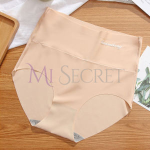 Mi Secret Seamless High Waist Ice Silk Panties Underwear Women Panties 冰丝高腰无痕内裤女 SD005