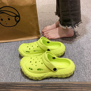 [Free Shipping] Thick-Soled Perforated Non-Slip Breathable Sandals – Perfect For Summer Wear Fashionable With A Soft Sole And Comfortable For The Beach