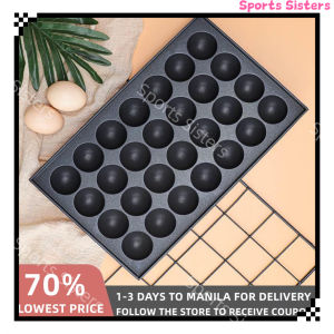 28 hole takoyaki machine non-stick teflon pot takoyaki plate thickened non-stick pan