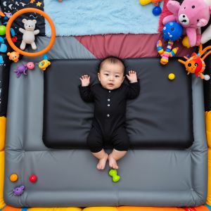 Kasur Bayi Anti Air Polos Tanpa Motif Matras Bayi LP