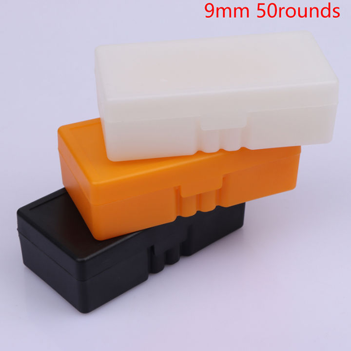 【Paul L】 50 Rounds Tactical Ammo Box Bullet Shell Holder Box Rifle ...