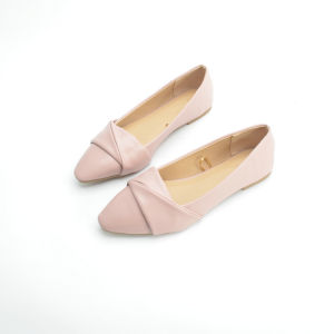 Scoi Sepatu Flatshoes Wanita Datar Serbaguna Harian Formal Baru yang Modis