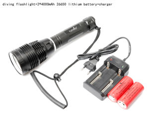 YUPARD Brand Powerful LED Flashlight XHP70.2 LED Tactical Diving Flashlight Waterproof Lamp Outdoor Camping Flashlight