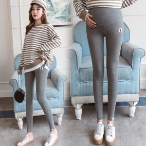 Women Maternity Leggings Elastic High Waist Pregnancy Pants Comfortable Seluar Mengandung 孕妇打底裤