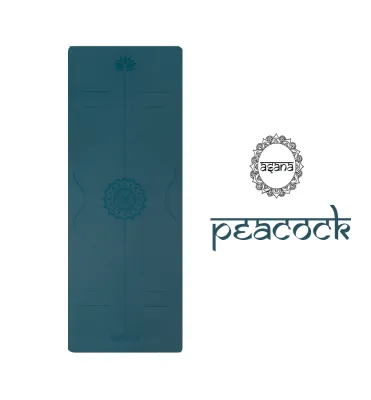 ASANA VERSION 1 ( REGULAR ) NON-SLIP YOGA MAT 5mm - เสื่อโยคะกันลื่น หนึบทั้งตอนมือแห้งและมีเหงื่อ