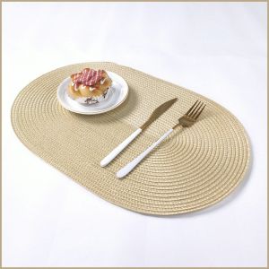 Decorative Mat Elegant Dining Environment Placemat Decoration Multiple Styles Available