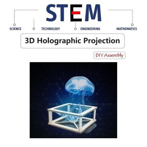 DIY Handmade Science STEM Kit: DIY 3D Holographic Projection: Educational Science Toys: STEM Kids Toys