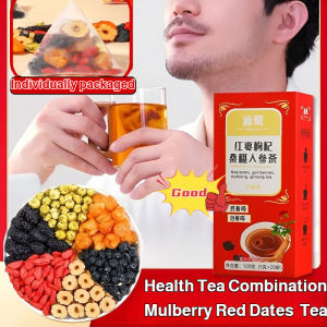 Mulberry Ginseng Tea Tonic Tea/Herbal Health Supplement/Liver Kidney Care/Nourishing Tonic/Daily Use/Gift For Elderly Adults