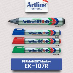 ARTLINE Spidol Permanent Marker EK-107R (12 BUAH) / 1 lusin