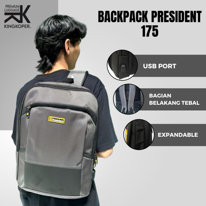 Tas Ransel President 175 Tas Ransel Premium Tas Sekolah Murah