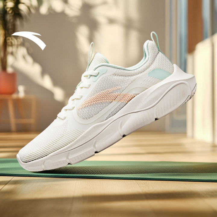 ANTA Women Brisk Walking Training Shoes Breathable Hiking Shoes