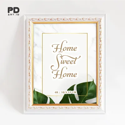 Bingkai Foto 4R / 10x15 cm Motif Ukir Murah Tersedia Harga Grosir