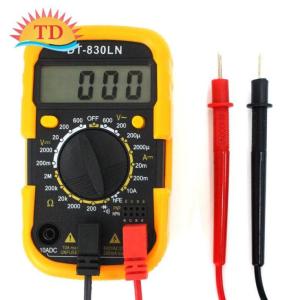 DT-830LN Đồng Hồ Vạn Năng Kỹ Thuật Số Mini Có Đèn Nền Màn Hình Hiển Thị LCD AC DC