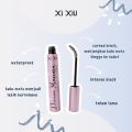 Xi XiU DIVINE MASCARA BLACK WATERPROOF Maskara Anti Air dan Tahan Lama Tidak Luntur. 