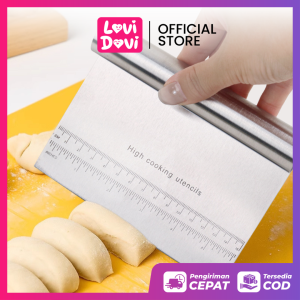 PEMOTONG ADONAN STAINLESS / SCRAPPER ADONAN STAINLESS/Professional Scraper Perata Adonan Kue