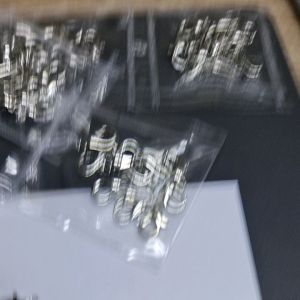 KOKOT UDANG PENGAIT UDANG STAINLESS STEEL WARNA GOLD DAN SILVER UKURAN 12 MM PER LUSIN